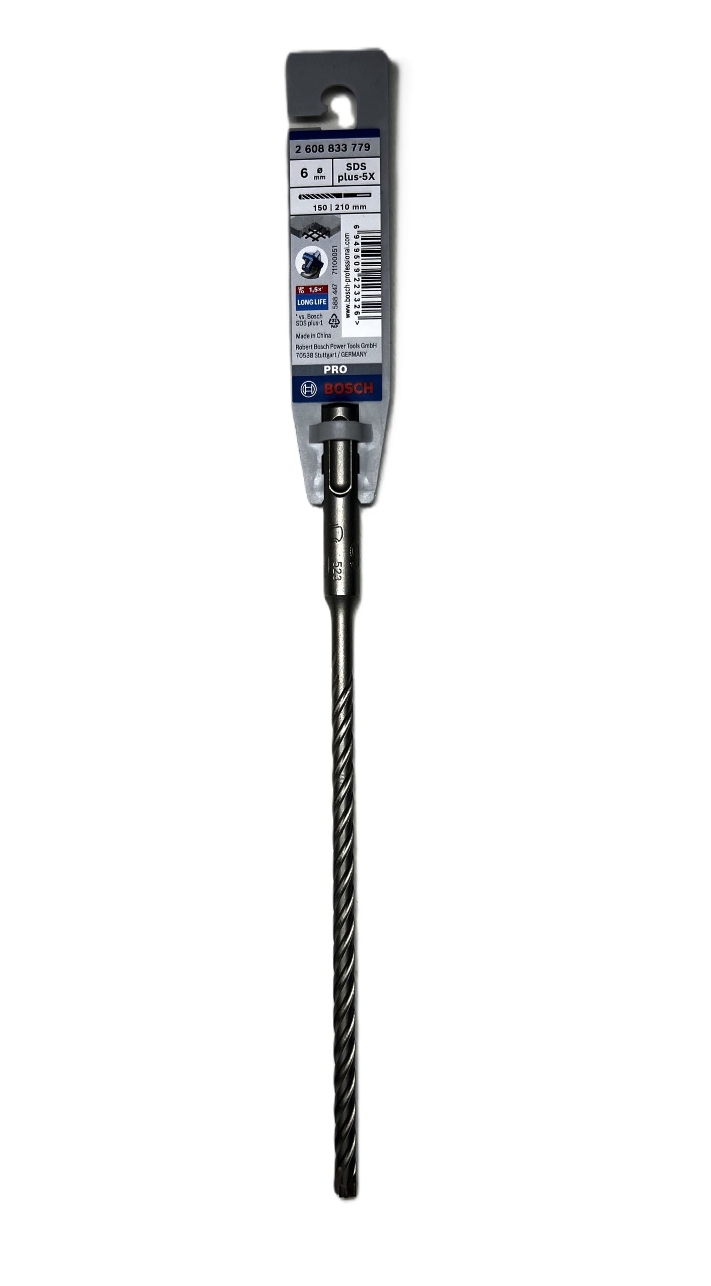 Wiertła udarowe do betonu Bosch SDS Plus-5X 6 mm